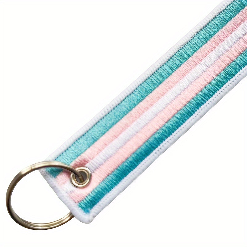 Pride Month LGBT Theme Rainbow Keychain Pendant