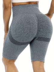 High Waist Seamless Biker Shorts for Women