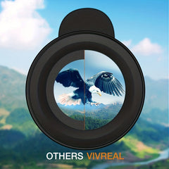 High Power 40X60 Monocular Telescope Smartphone Holder Tripod