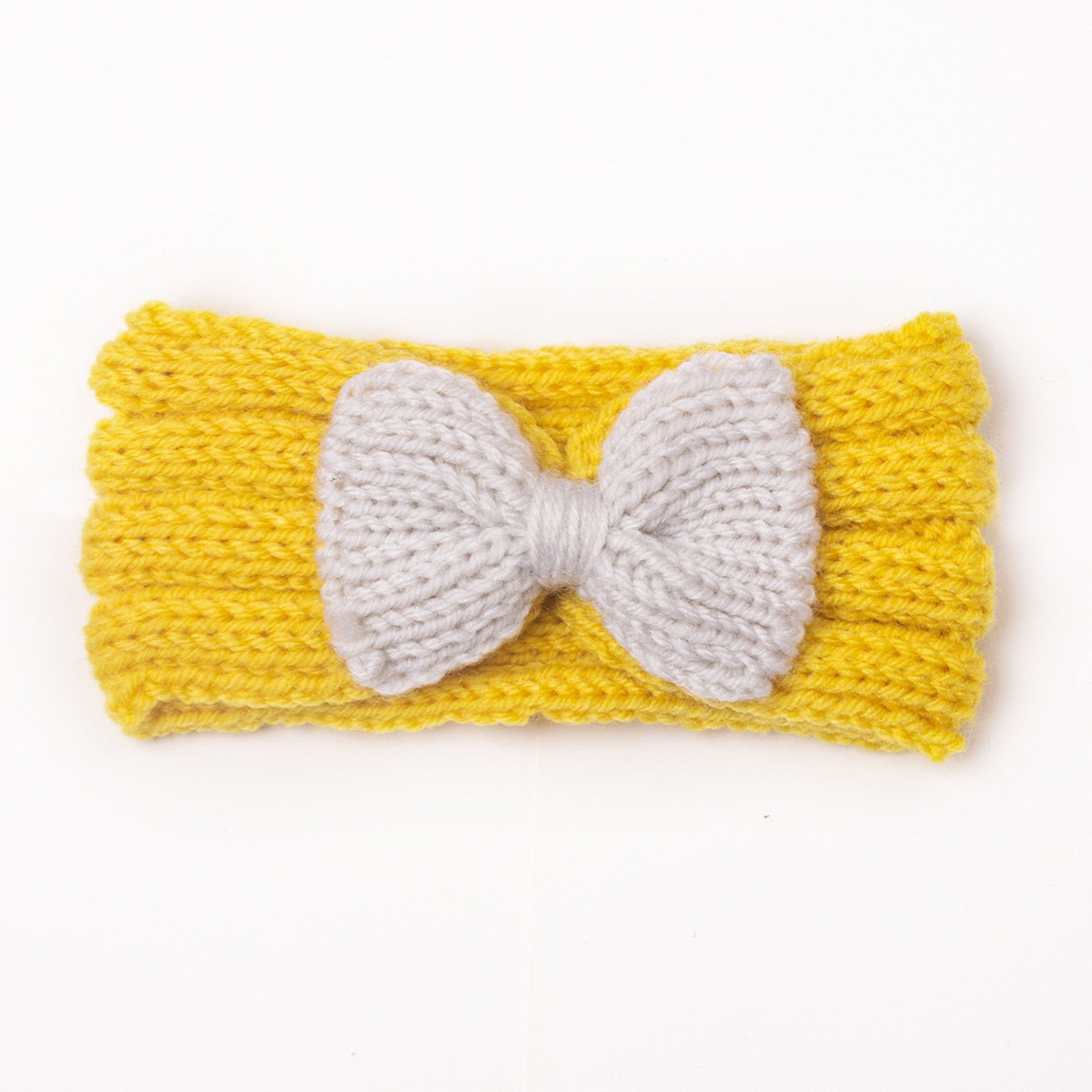 Wool Bow Baby Headband 0-2 Years Old