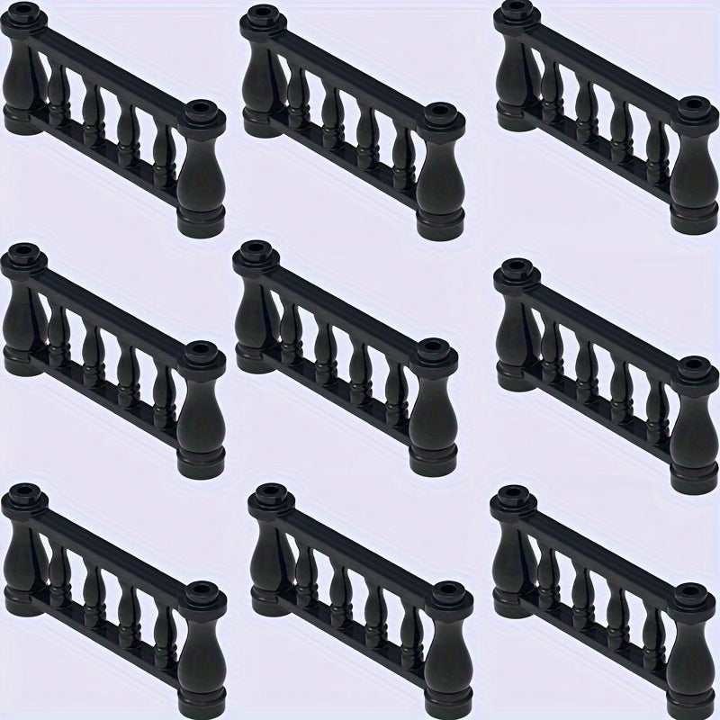 DIY Farm Garden 9pcs Set Build Railing Fence for Animal Scene Play