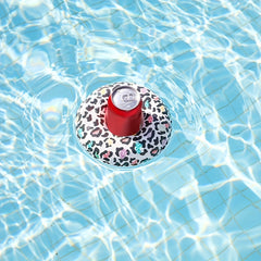 Leopard Print Inflatable Drink Holder