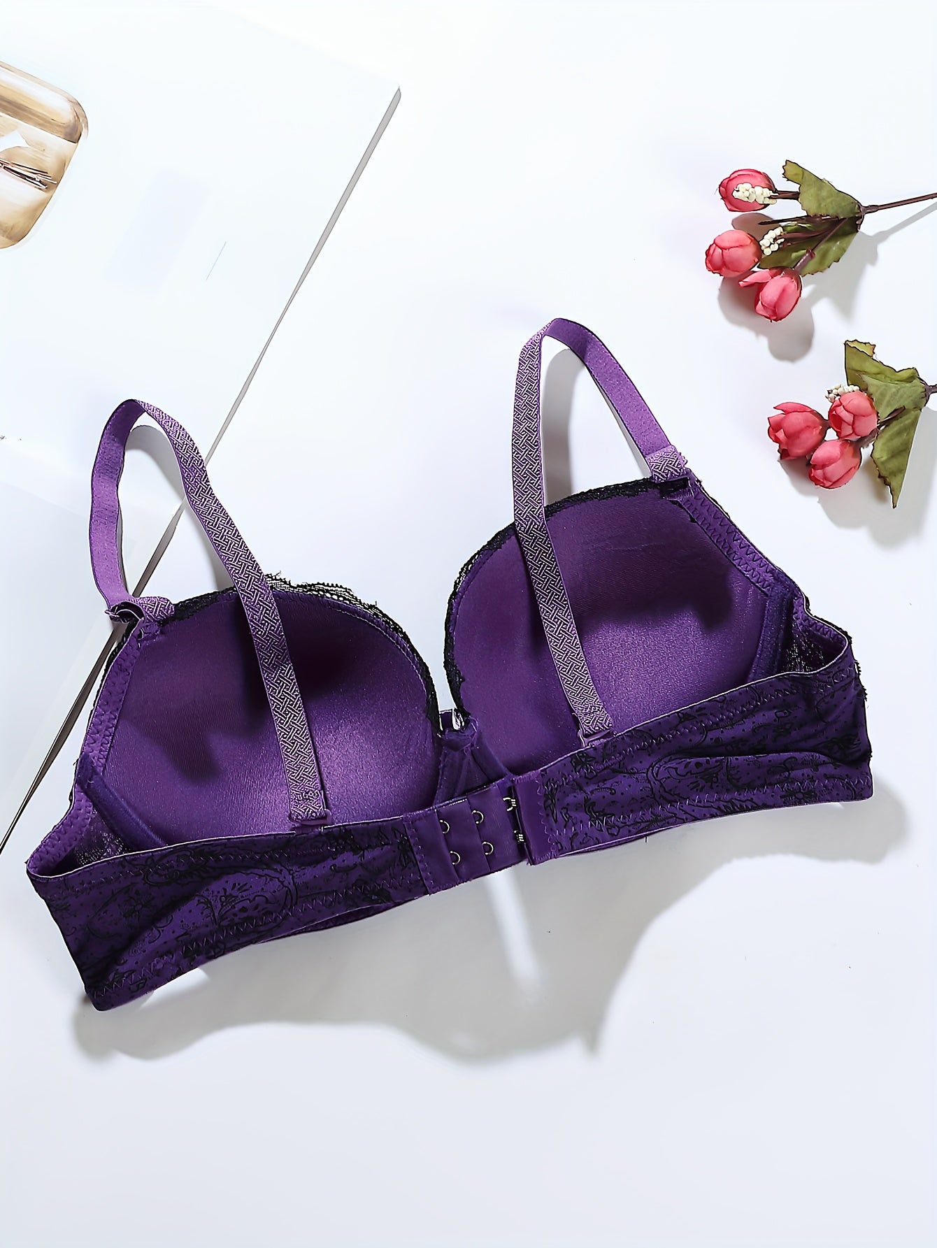 Lace Push Up Bra Comfy & Breathable Women's Lingerie