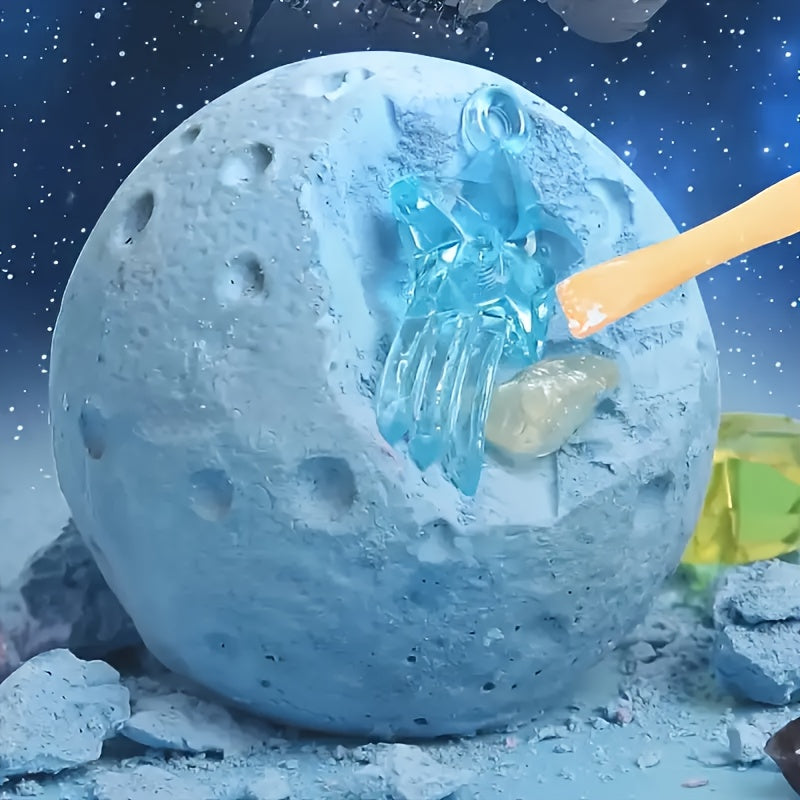 Synthetic Gemstone Mining Kit Planetary Science Educational Toy