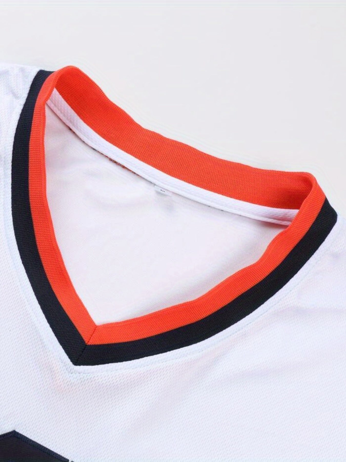 Men's HOUSTON 34 Embroidery Baseball Jersey Short Sleeve Shirt