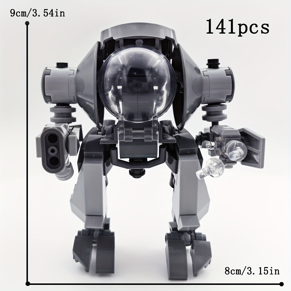 Anime Inspired Battle Mecha Robot Building Block Model ABS Toy