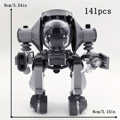 Anime Inspired Battle Mecha Robot Building Block Model ABS Toy