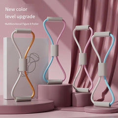 8 Shaped Tension Stretcher for Back Exercise Yoga Stretching