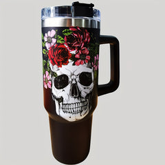 40oz Halloween Stainless Steel Insulated Water Cup Large Capacity Leakproof Cup
