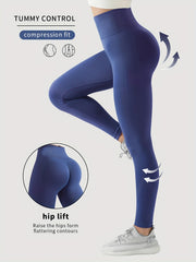 Women's High Waisted Yoga Leggings Butt Lifting Athletic Pants