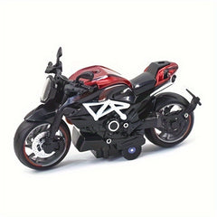 Alloy Pull Back Motorcycle Model Toy Ornament Sliding Car Toy