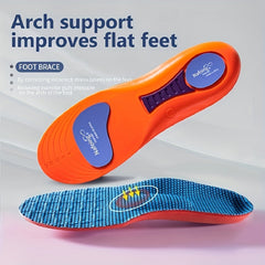 Breathable Sports Insoles, Shock Absorption Running Insoles