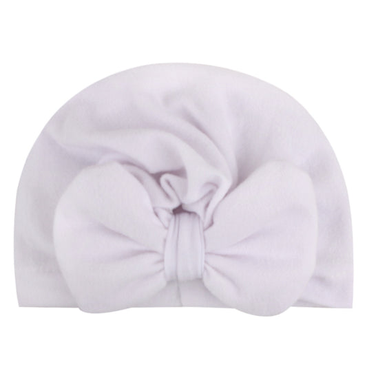 Infant Head Wrap Hat Bow Beanie Caps Turban For Baby Boys And Girls