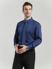 Men's Long Sleeve Casual Lapel Shirt for Spring/Fall