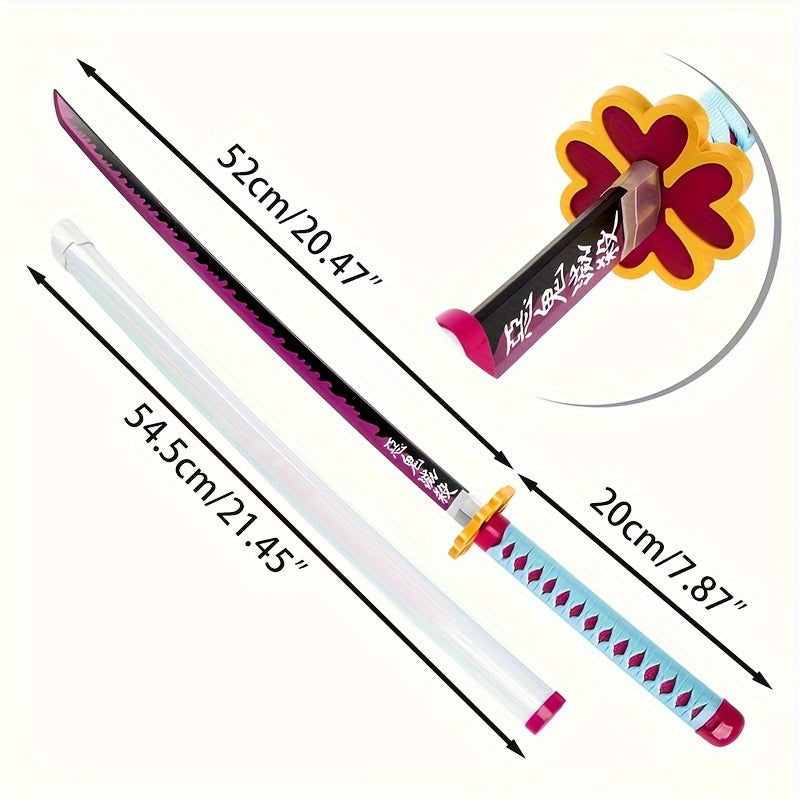 Wooden Anime Sword Samurai Katana Sword for Halloween Cosplay