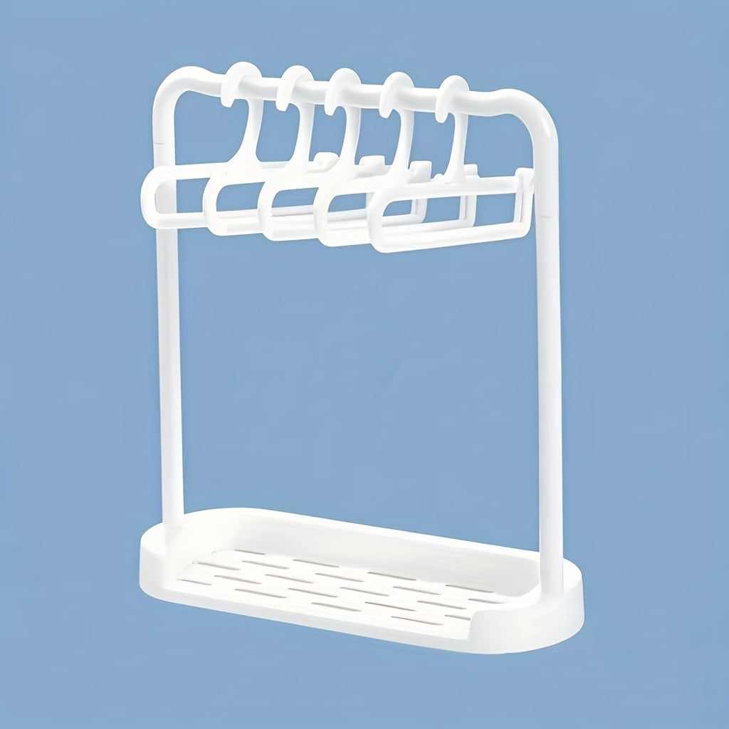 6pcs Mini Clothes Hanger Set with Rack for Labubu Dolls Display