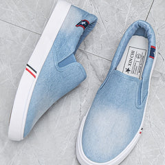 Men's Breathable Slip On Canvas Shoes for Walking