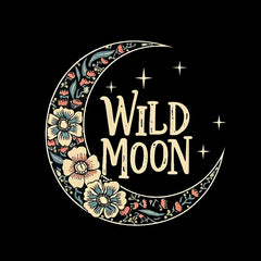 Wild Moon Washable Heat Transfer Sticker for Clothing