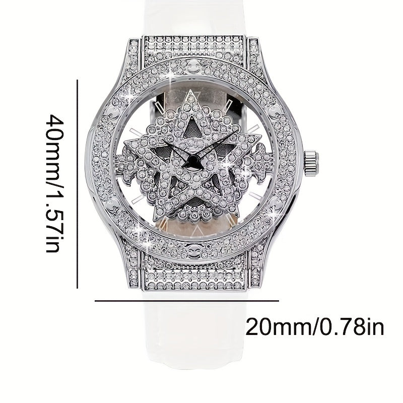 Women's Pentagram Star Quartz Watch