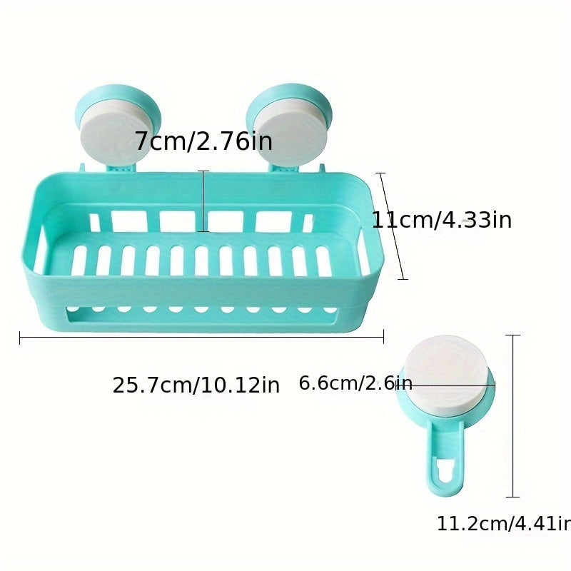 Bathroom Shelf Shower Caddy Rack No Punching Storage Rack Holder
