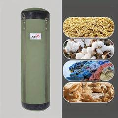 Canvas Boxing Punching Bag Unfilled Sandbag for Kicking Training