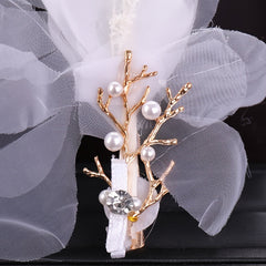 Feather Hair Clip Bridal Hair Accessories Wedding Headpiece