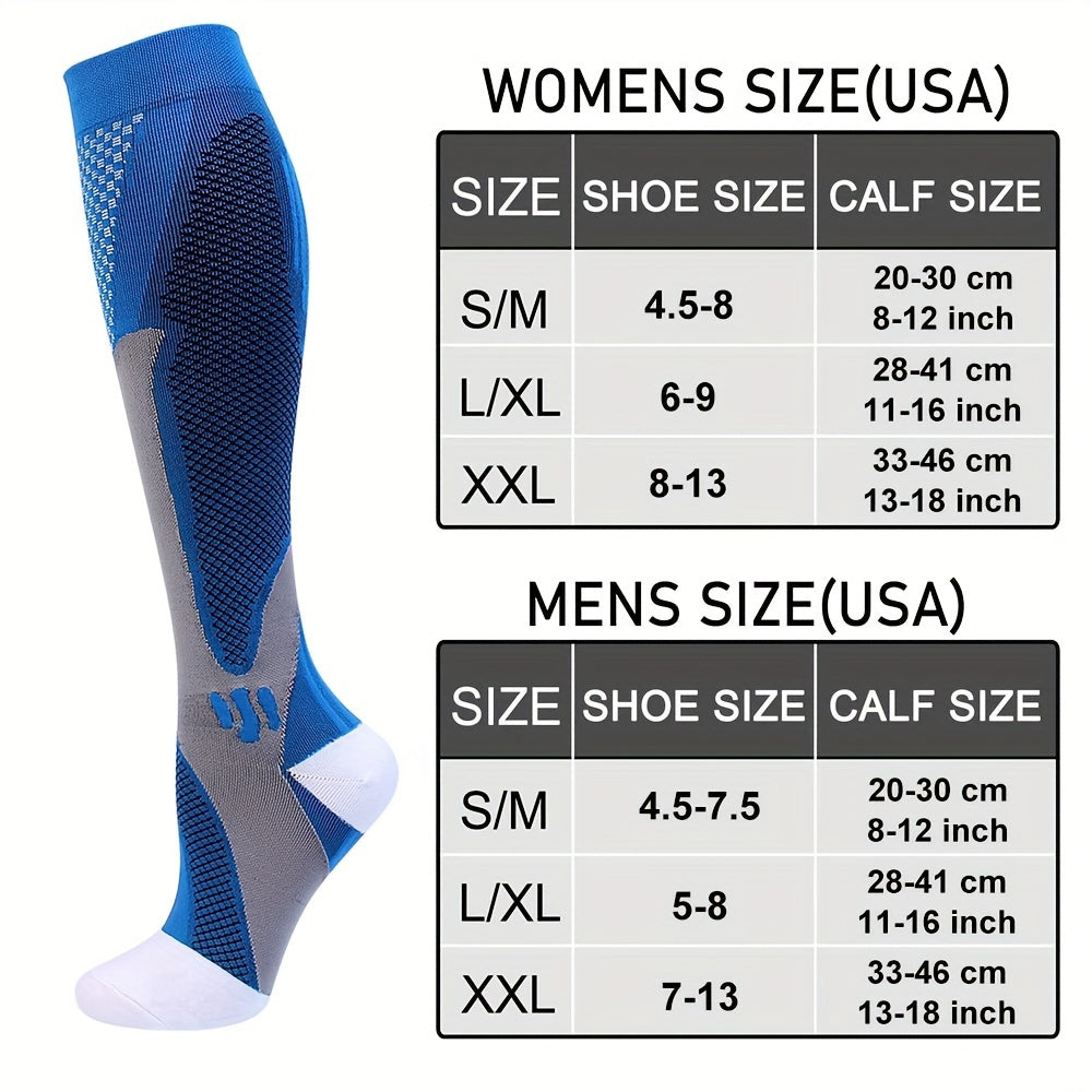 Men's Compression Sport Socks Breathable Nylon Sweat Absorbing Socks