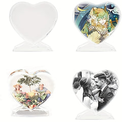 Heart Shaped Photo Frame Mold DIY Resin Silicone Mold