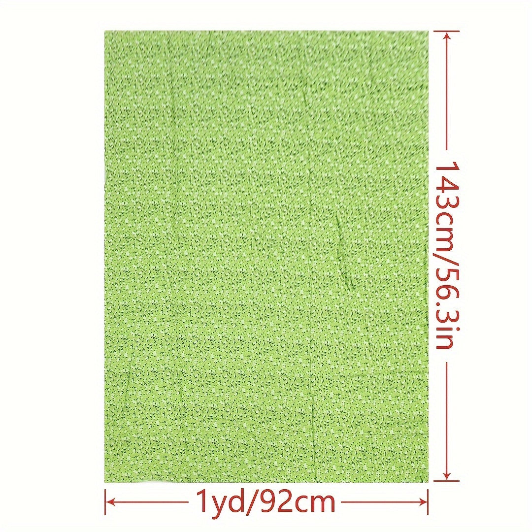 1yd Faux Cotton Fabric DIY Clothes Pants Dress Quilt Covering