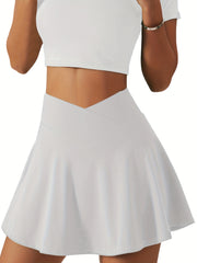 Women's Criss Cross Tennis & Golf Skort with Inner Pocket