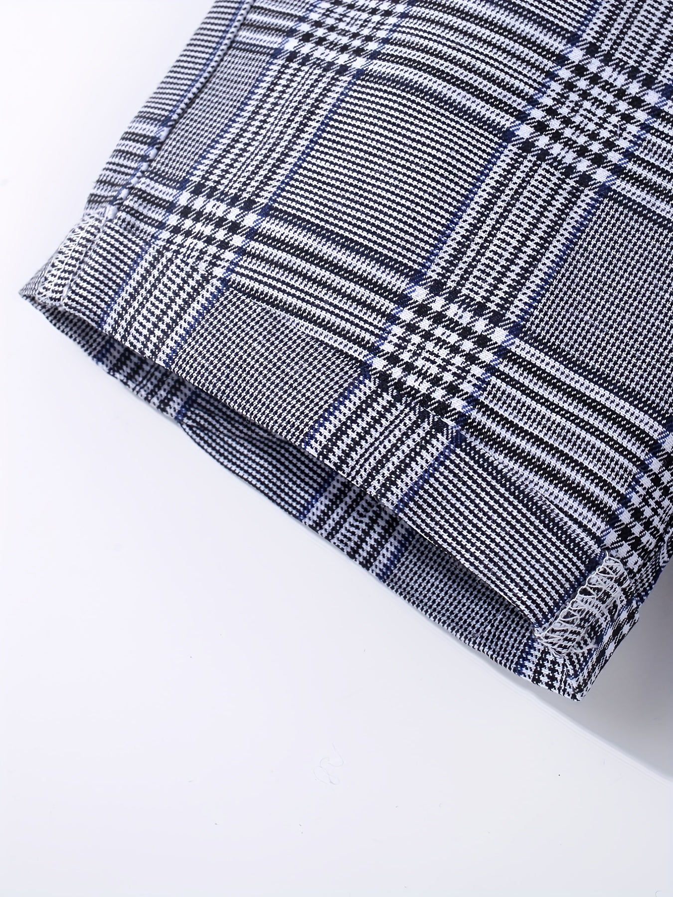 Baby Boys Plaid Suspender Shorts for Summer