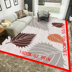 Modern Abstract Shaggy Rug Soft Comfy Non Slip Anti Fatigue Washable Home Decor