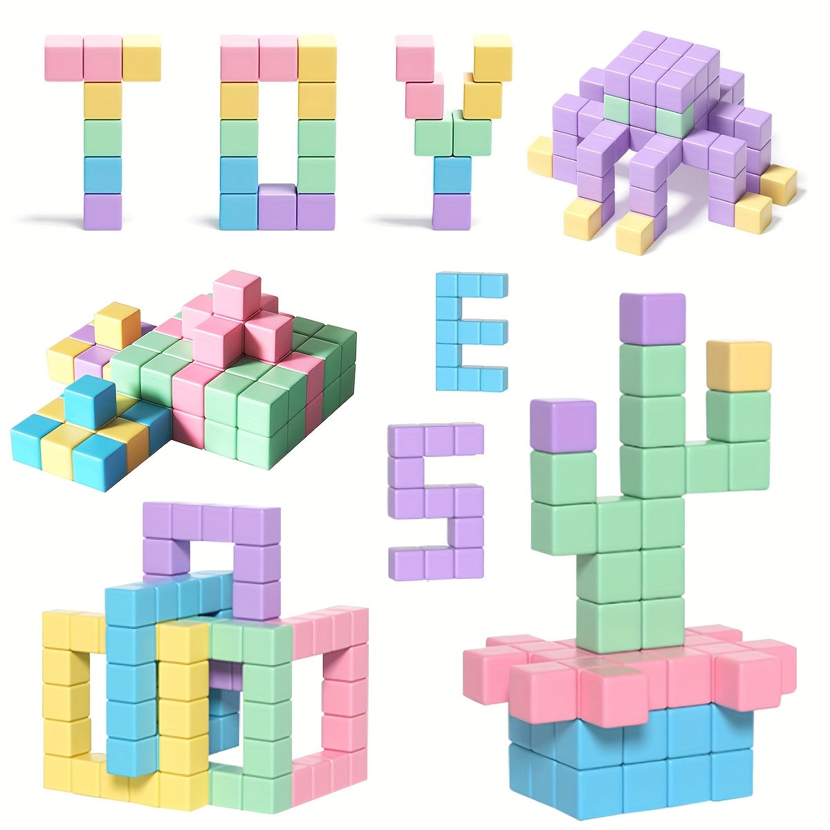 Magnetic Building Blocks Set Educational Toys for Boys and Girls