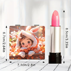 Folding Mirror Compact Travel Vanity Mirror
