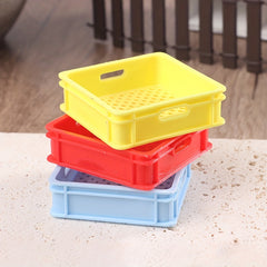 1:12 Dollhouse Food & Drink Storage Basket Kitchen Decor Toy Accessories