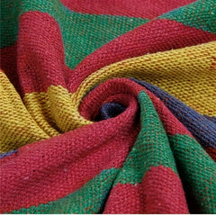 Portable Canvas Hammock for Indoor Outdoor Camping