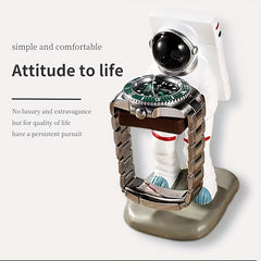 1Pc Extra Large Panda Watch Display Stand Astronaut Resin Figurine Model