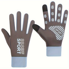 Winter Velvet Warm Gloves Windproof Waterproof Gloves