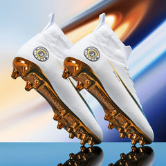 Boy's High Top Non Slip AG Football Cleat Professional Outdoor Soccer Shoe