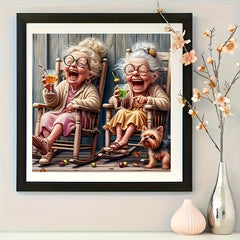 Grandma's Lazy Time Jigsaw Puzzle - Easy DIY