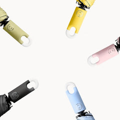Folding Portable Waterproof Vinyl Automatic Umbrella