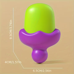3D Printed Carrot Fidget Toy for Anxiety Relief - Funny Sensory Toy