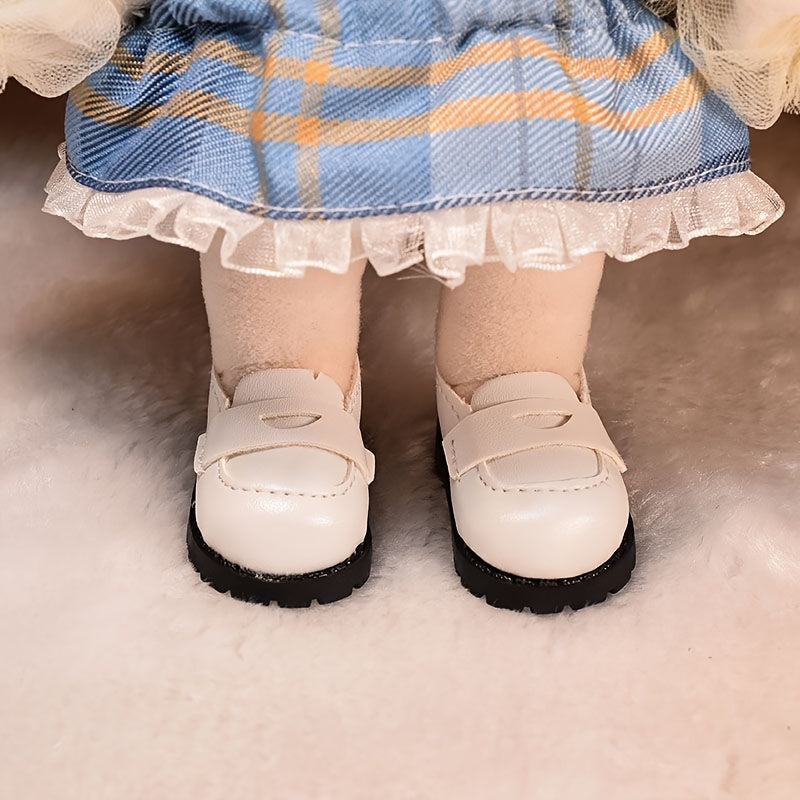 BJD Joint Doll Shoes Solid Loafer Shoes