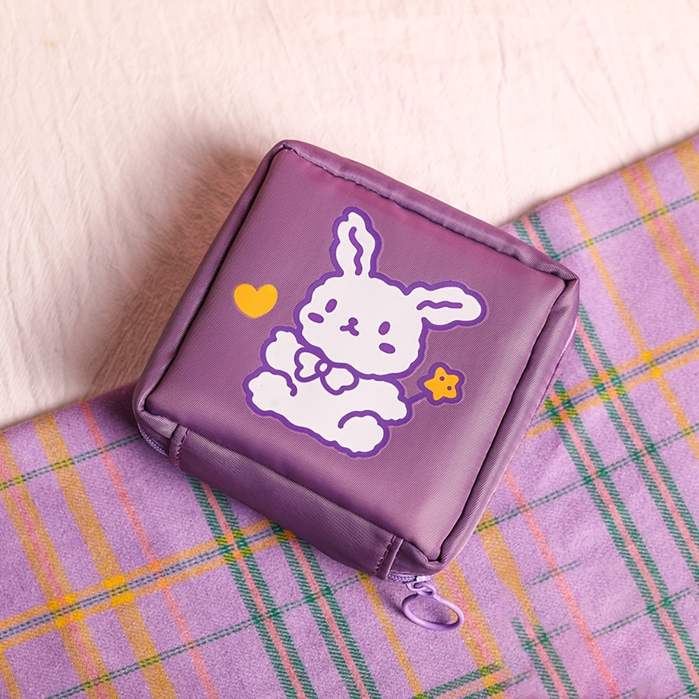 Mini Cartoon Rabbit Storage Bag Small Cosmetic Bag Portable Coin Purse