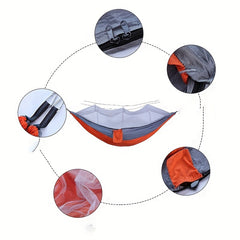 Portable Hammock with Mosquito Net for Camping