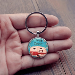 Vintage Boys And Girls Keychain Necklace Car Bag Wallet Charm Accessories