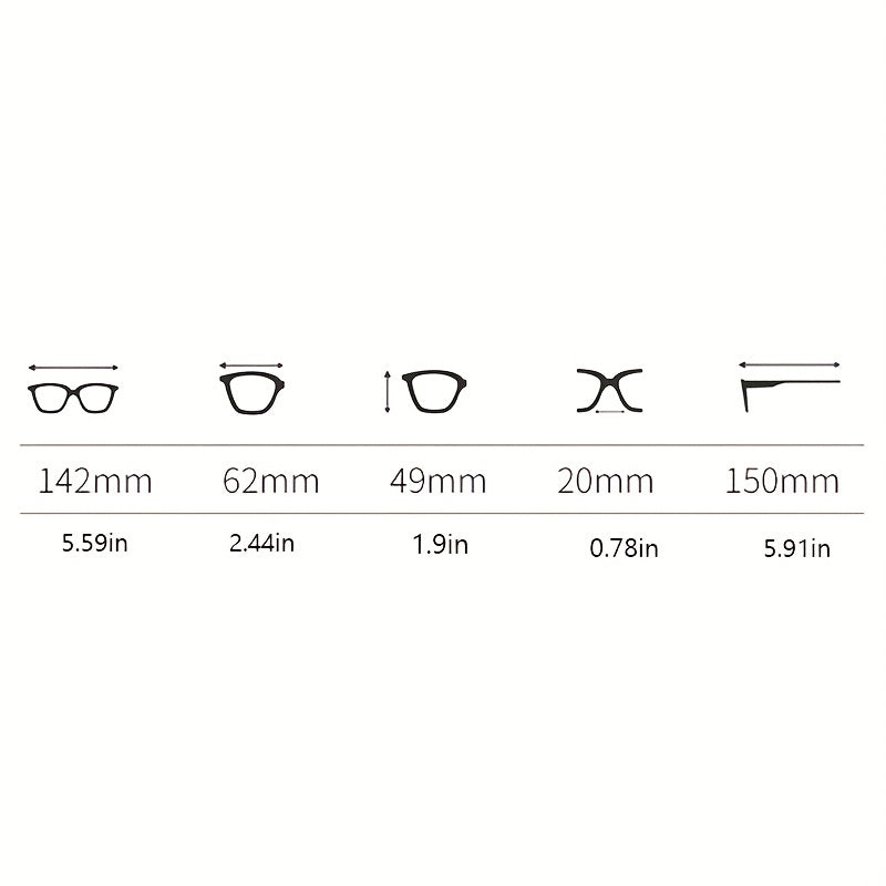 Metal Anti Myopia Glasses For Men Reading Glasses Protective Sunglasses