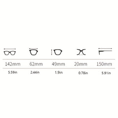 Metal Anti Myopia Glasses For Men Reading Glasses Protective Sunglasses