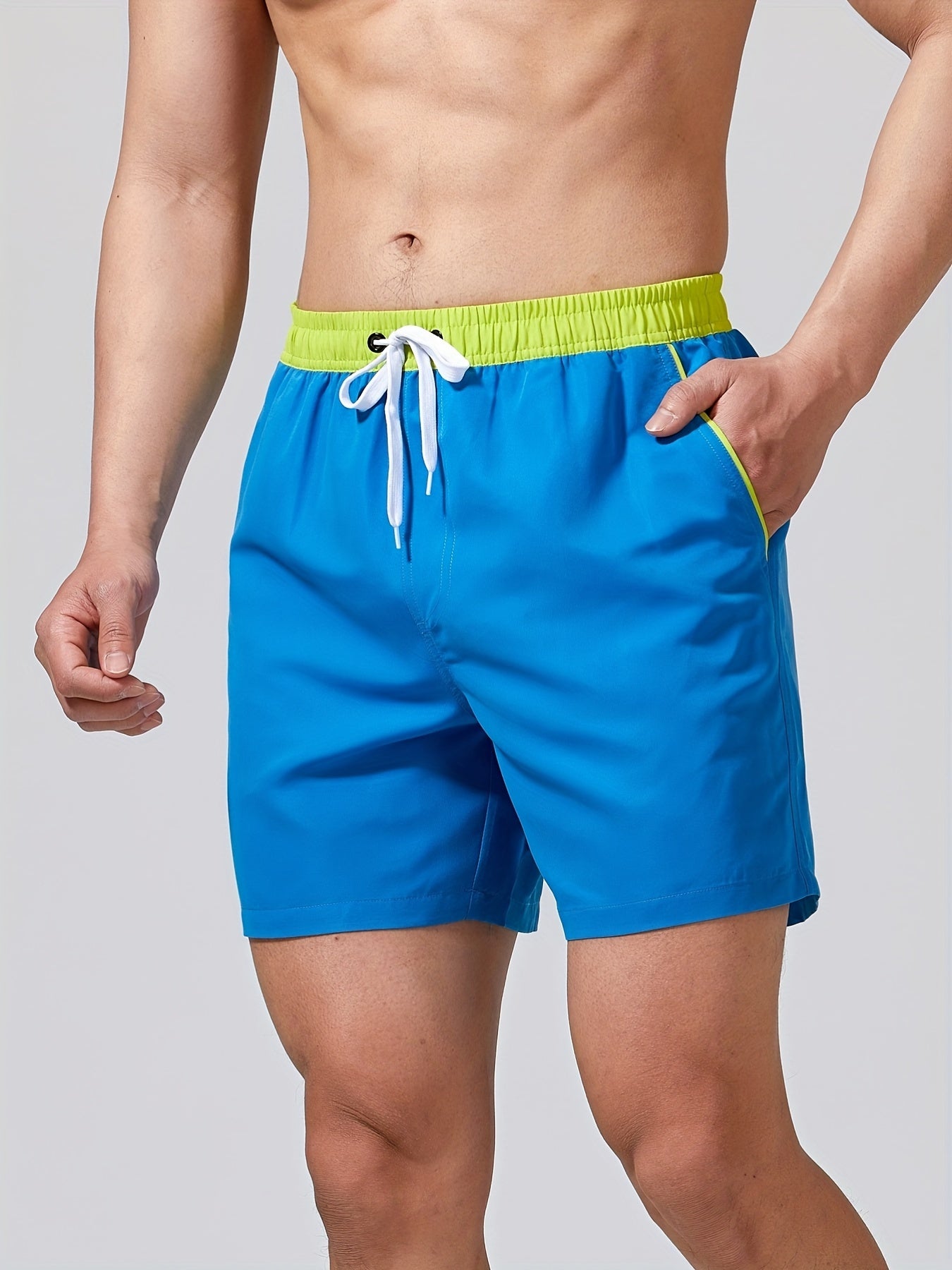 Men s Quick Dry Swim Trunks Board Shorts Swimwear Beach Pool