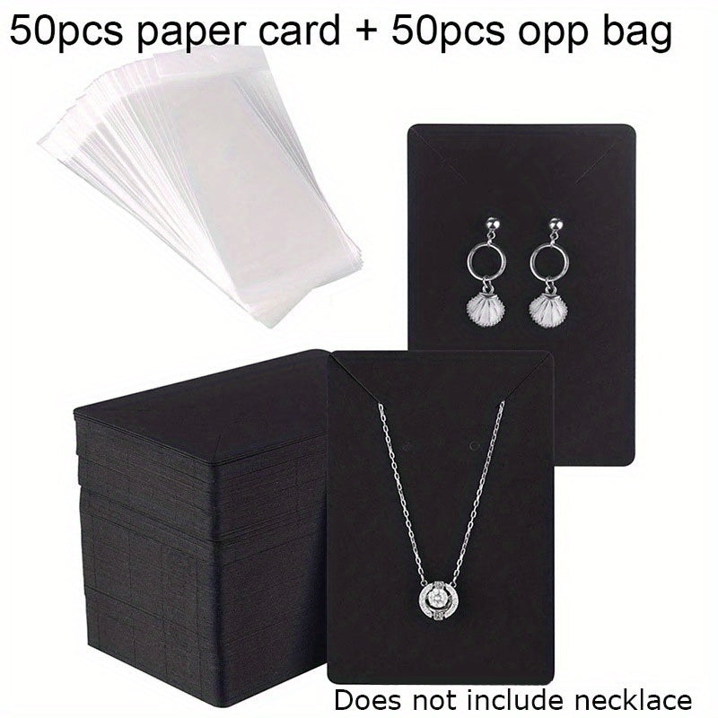 Earring Cards Jewelry Production Supplies 50 Earring Cards 50 Jewelry Packaging